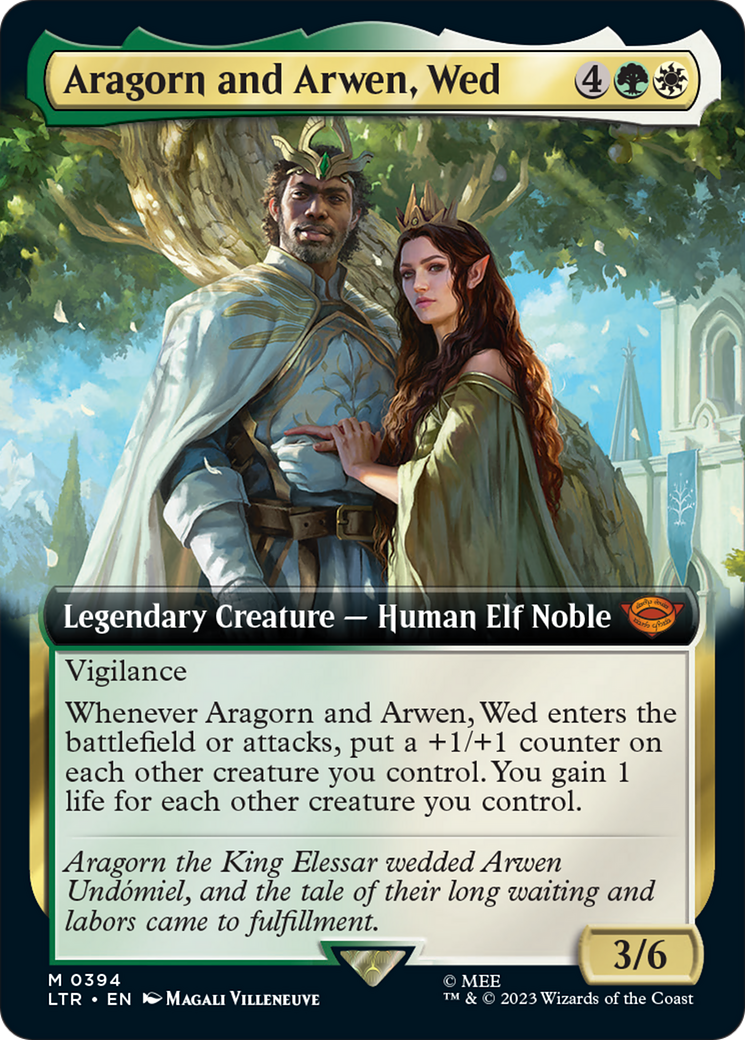 Aragorn and Arwen, Wed (Extended Art) [The Lord of the Rings: Tales of Middle-Earth] | Cracking-Singles