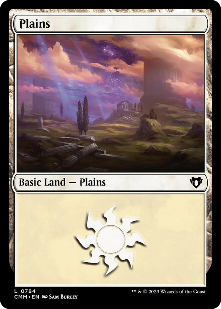 Plains (784) [Commander Masters] | Cracking-Singles