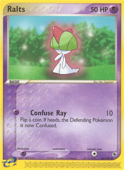 Ralts (66/109) [EX: Ruby & Sapphire] | Cracking-Singles