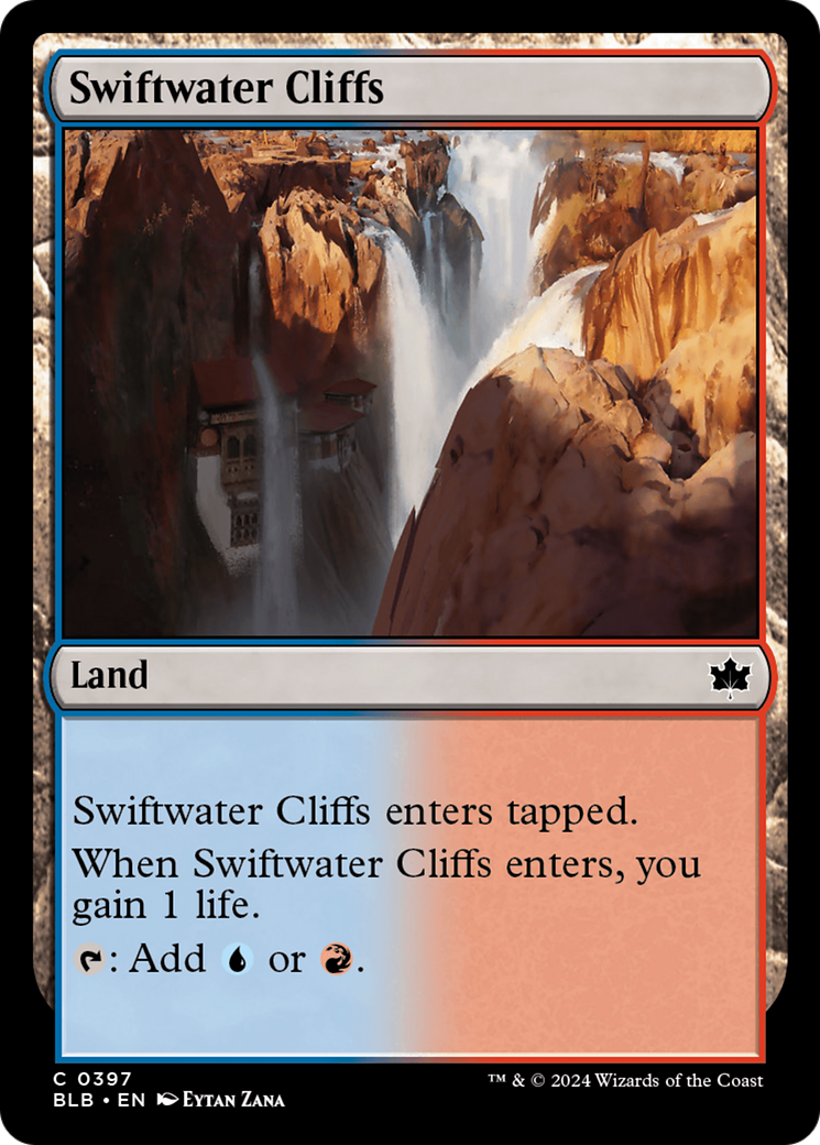 Swiftwater Cliffs [Bloomburrow] | Cracking-Singles