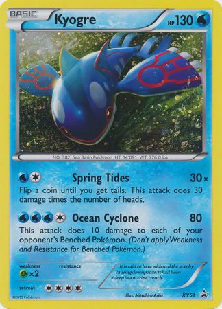 Kyogre (XY51) (Jumbo Card) [XY: Black Star Promos] | Cracking-Singles