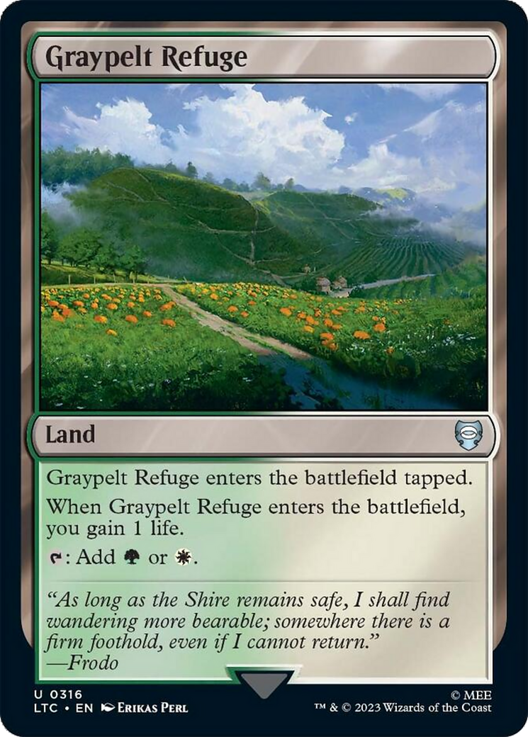 Graypelt Refuge [The Lord of the Rings: Tales of Middle-Earth Commander] | Cracking-Singles