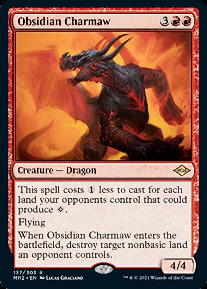 Obsidian Charmaw [Modern Horizons 2] | Cracking-Singles