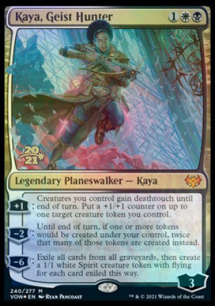 Kaya, Geist Hunter [Innistrad: Crimson Vow Prerelease Promos] | Cracking-Singles