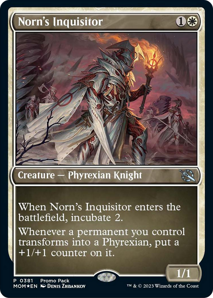 Norn's Inquisitor (Promo Pack) [March of the Machine Promos] | Cracking-Singles