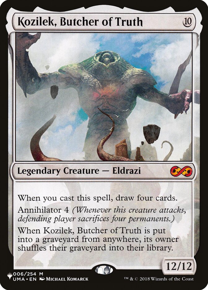 Kozilek, Butcher of Truth [The List] | Cracking-Singles