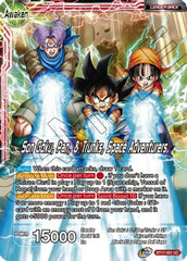 Son Goku // Son Goku, Pan, and Trunks, Space Adventurers (BT17-001) [Ultimate Squad] | Cracking-Singles