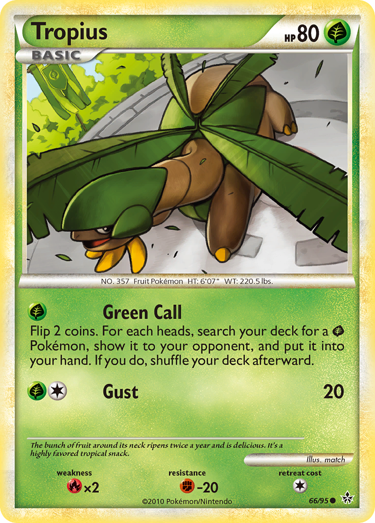 Tropius (66/95) [HeartGold & SoulSilver: Unleashed] | Cracking-Singles