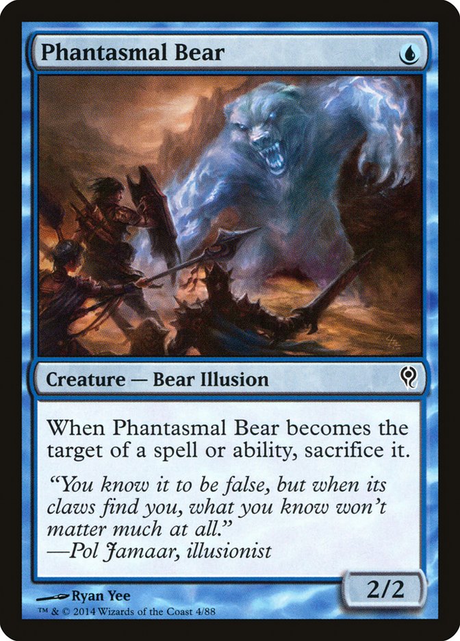 Phantasmal Bear [Duel Decks: Jace vs. Vraska] | Cracking-Singles