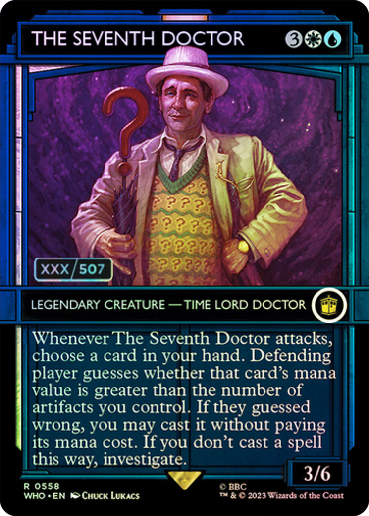 The Seventh Doctor (Serial Numbered) [Doctor Who] | Cracking-Singles