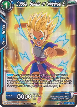 Cabba, Bonds of Universe 6 (Shop Tournament: Assault of Saiyans) (P-127) [Promotion Cards] | Cracking-Singles