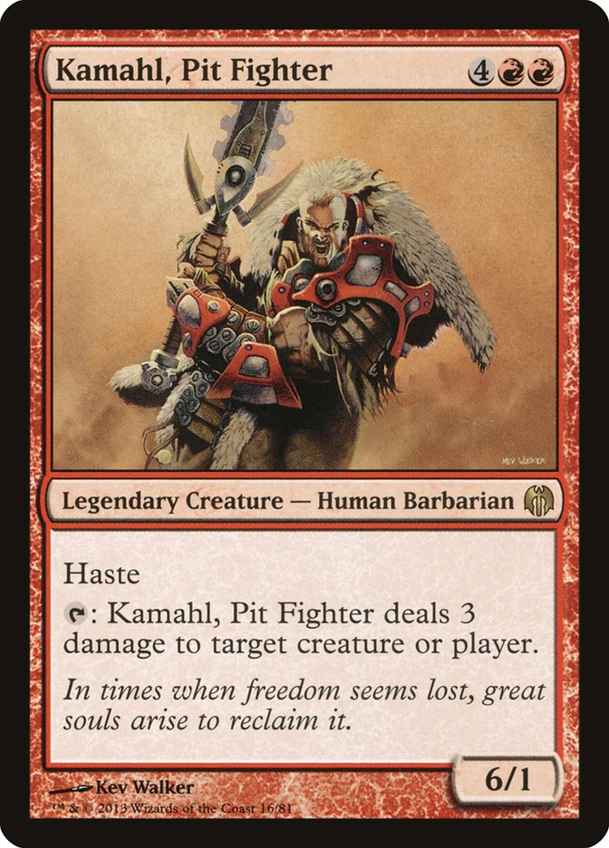 Kamahl, Pit Fighter [Duel Decks: Heroes vs. Monsters] | Cracking-Singles