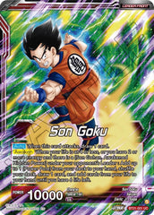 Son Goku // Son Goku, for the Sake of Family (BT21-001) [Wild Resurgence] | Cracking-Singles