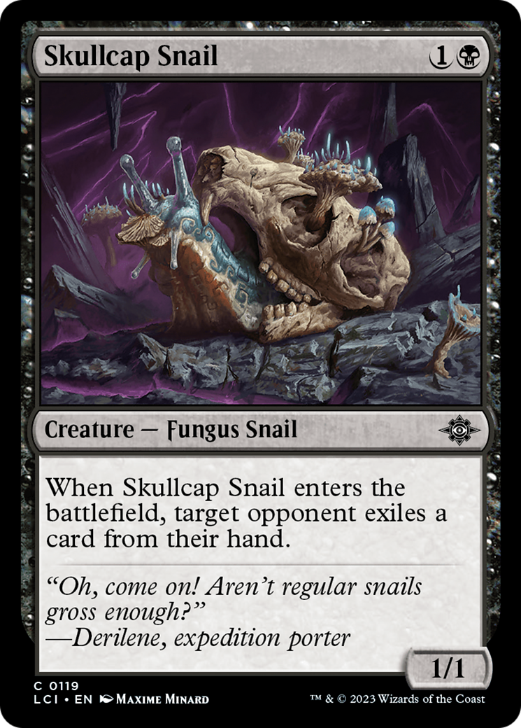 Skullcap Snail [The Lost Caverns of Ixalan] | Cracking-Singles