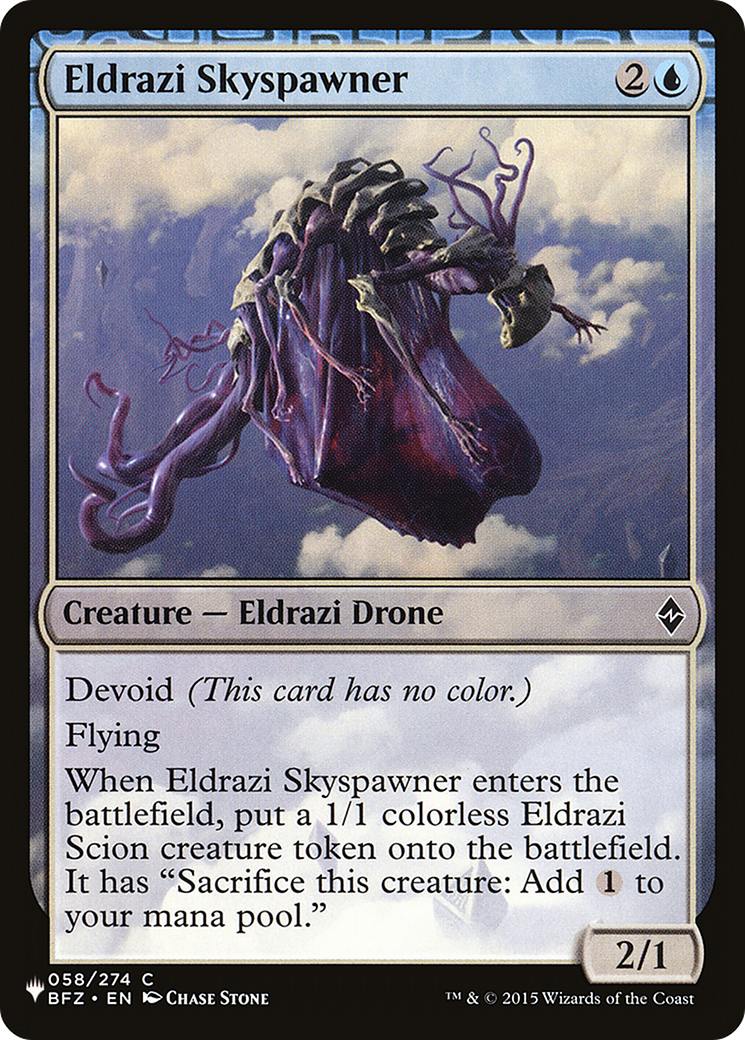 Eldrazi Skyspawner [The List] | Cracking-Singles