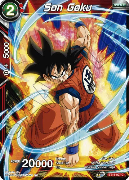 Son Goku (BT16-007) [Realm of the Gods] | Cracking-Singles