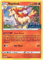 Rapidash (SWSH270) (Prerelease) (Staff) [Sword & Shield: Black Star Promos] | Cracking-Singles