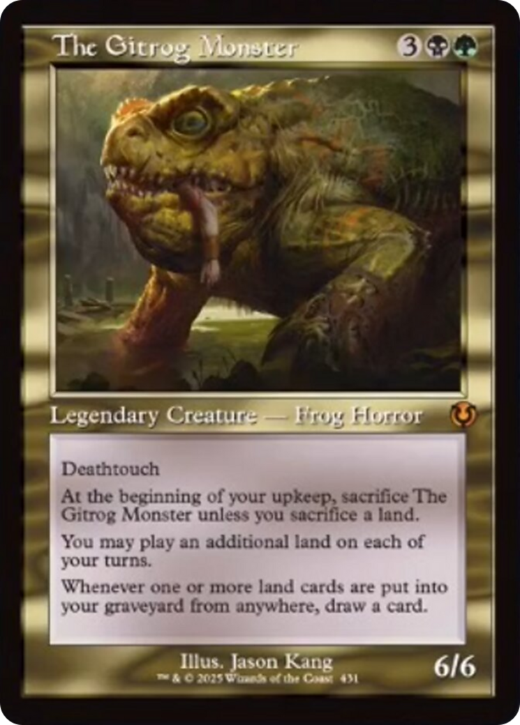 The Gitrog Monster (Retro Frame) [Innistrad Remastered] | Cracking-Singles