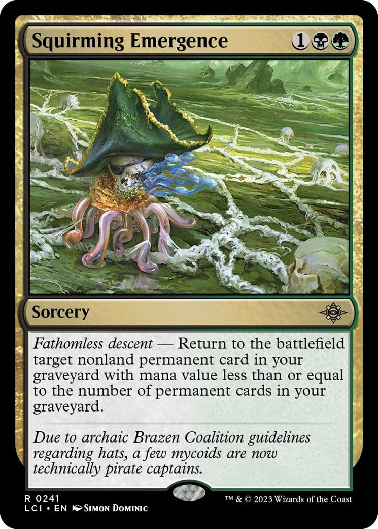 Squirming Emergence [The Lost Caverns of Ixalan] | Cracking-Singles