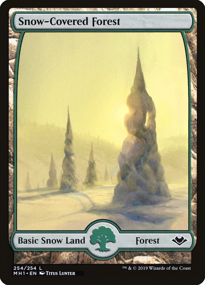 Snow-Covered Forest [Modern Horizons] | Cracking-Singles