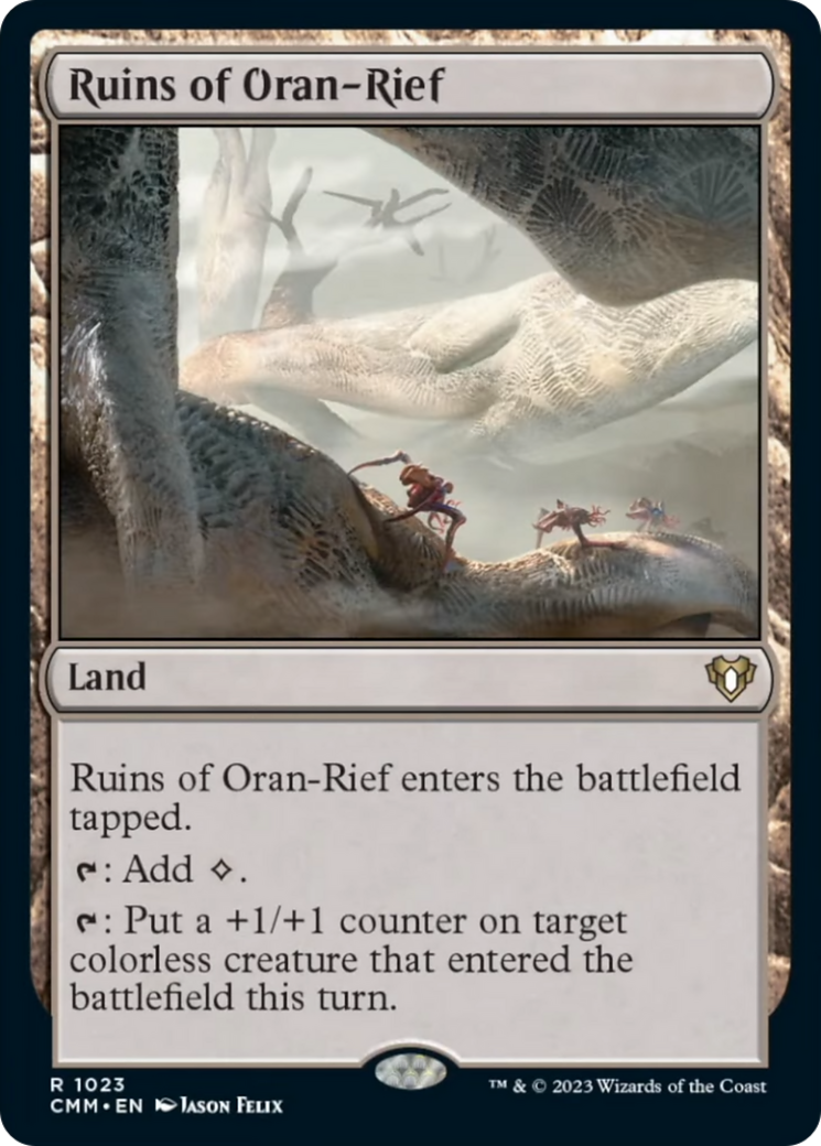 Ruins of Oran-Rief [Commander Masters] | Cracking-Singles