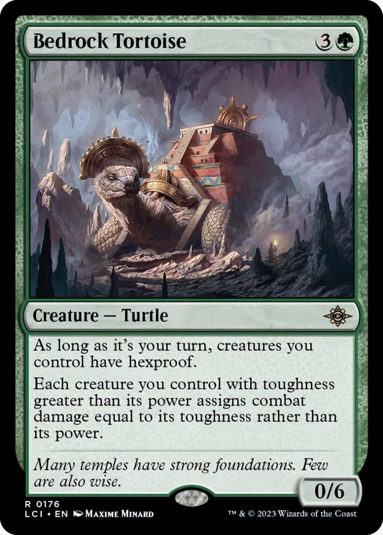 Bedrock Tortoise [The Lost Caverns of Ixalan] | Cracking-Singles