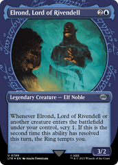 Elrond, Lord of Rivendell (Showcase) (Surge Foil) [The Lord of the Rings: Tales of Middle-Earth] | Cracking-Singles