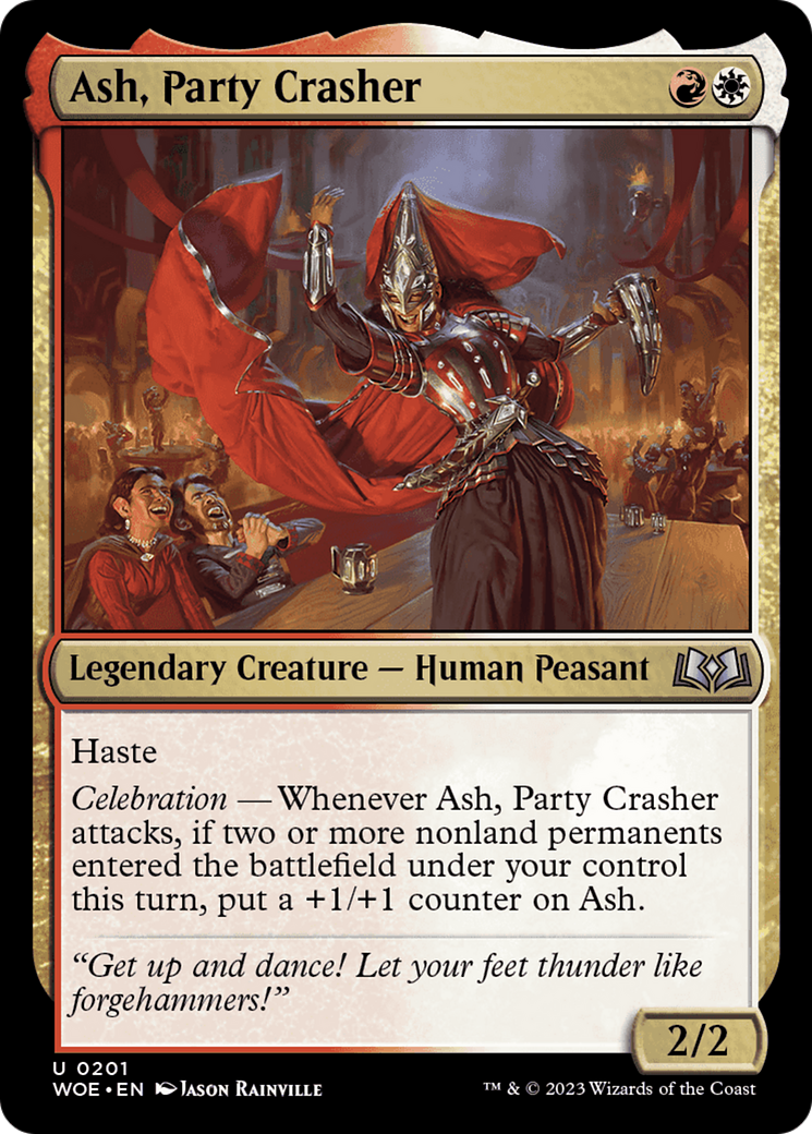 Ash, Party Crasher [Wilds of Eldraine] | Cracking-Singles