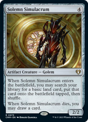 Solemn Simulacrum [Commander Masters] | Cracking-Singles