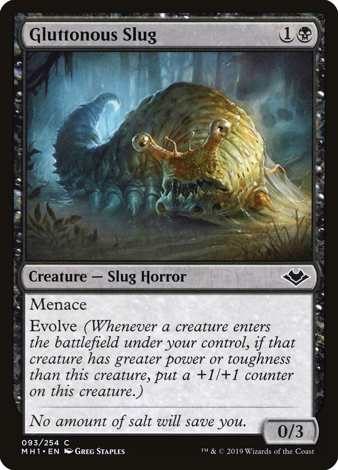 Gluttonous Slug [Modern Horizons] | Cracking-Singles