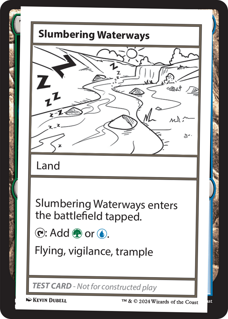 Slumbering Waterways [Mystery Booster 2 Playtest Cards] | Cracking-Singles