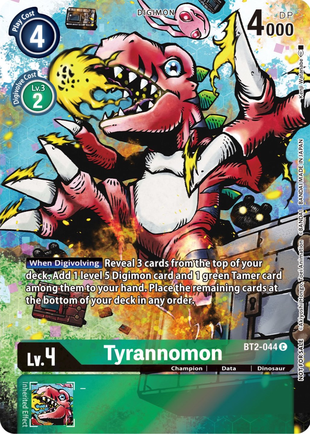 Tyrannomon [BT2-044] (25th Special Memorial Pack) [Release Special Booster Promos] | Cracking-Singles