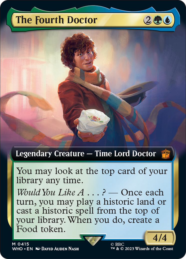 The Fourth Doctor (Extended Art) [Doctor Who] | Cracking-Singles