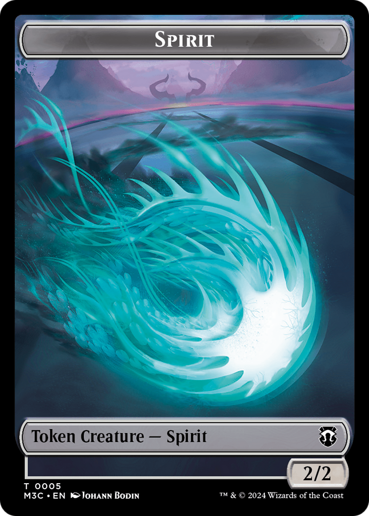 Eldrazi // Spirit Double-Sided Token [Modern Horizons 3 Commander Tokens] | Cracking-Singles