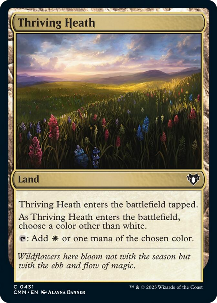 Thriving Heath [Commander Masters] | Cracking-Singles