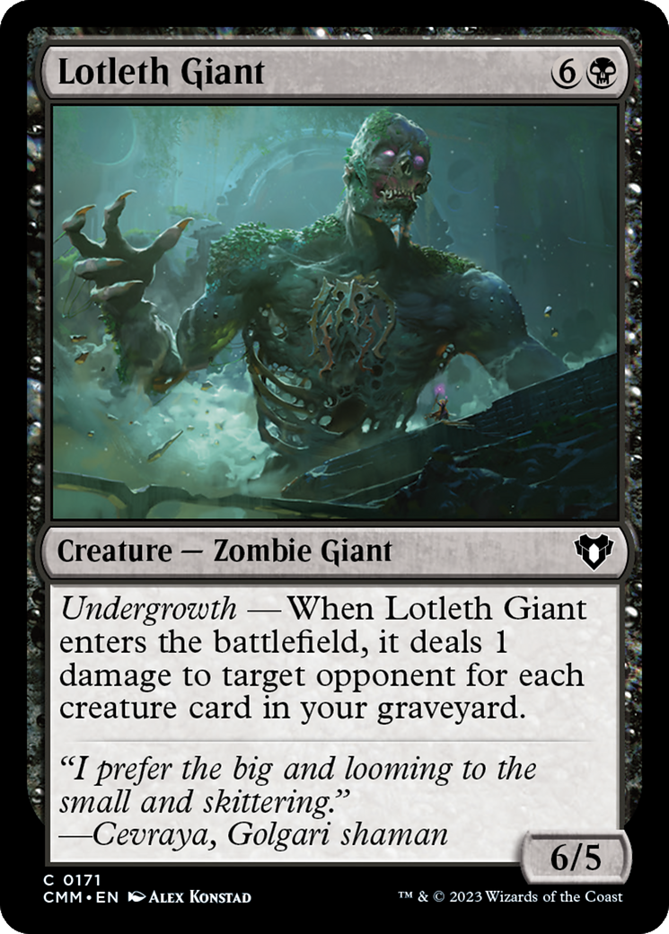 Lotleth Giant [Commander Masters] | Cracking-Singles