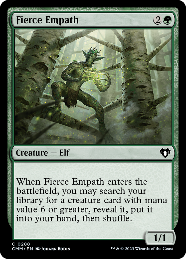 Fierce Empath [Commander Masters] | Cracking-Singles