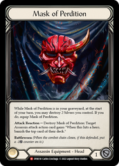 Mask of Perdition [DYN118] (Dynasty)  Cold Foil | Cracking-Singles