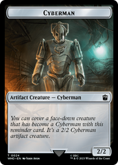 Alien Rhino // Cyberman Double-Sided Token [Doctor Who Tokens] | Cracking-Singles