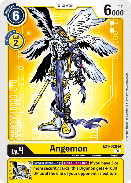 Angemon [EX1-028] [Classic Collection] | Cracking-Singles