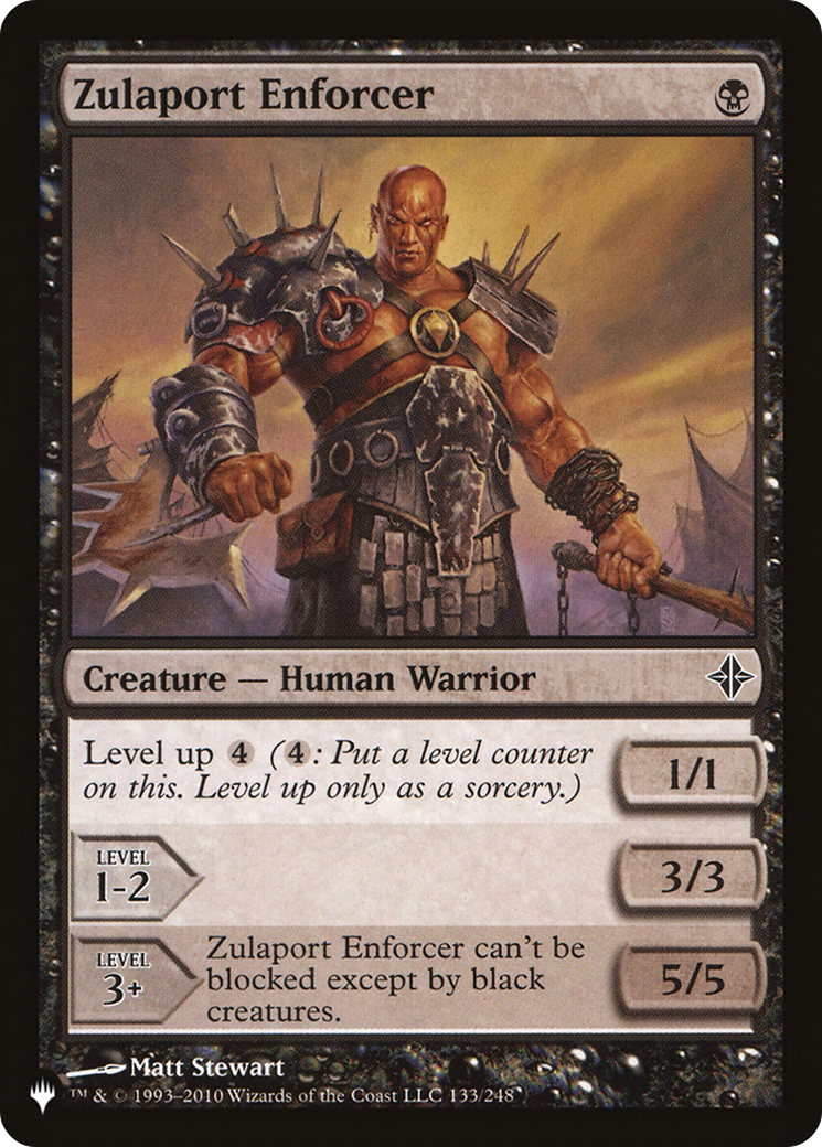 Zulaport Enforcer [The List Reprints] | Cracking-Singles