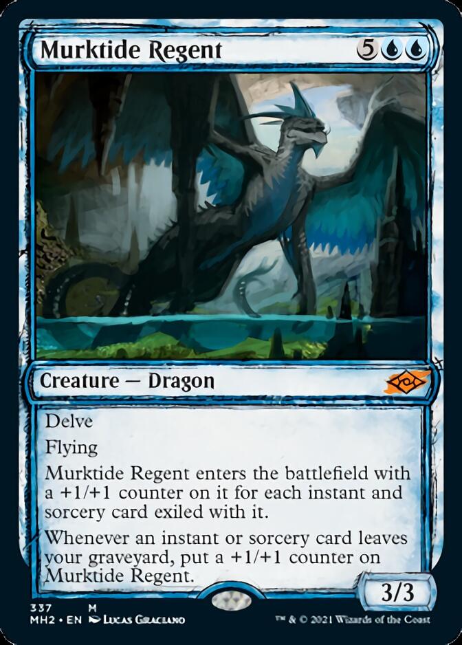 Murktide Regent (Sketch) [Modern Horizons 2] | Cracking-Singles