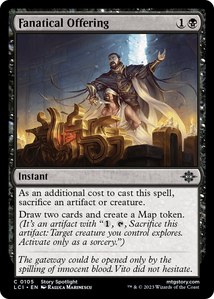 Fanatical Offering [The Lost Caverns of Ixalan] | Cracking-Singles