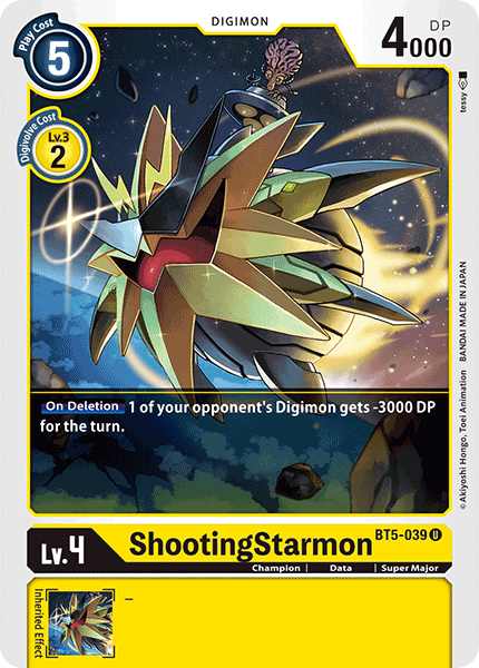 ShootingStarmon [BT5-039] [Battle of Omni] | Cracking-Singles