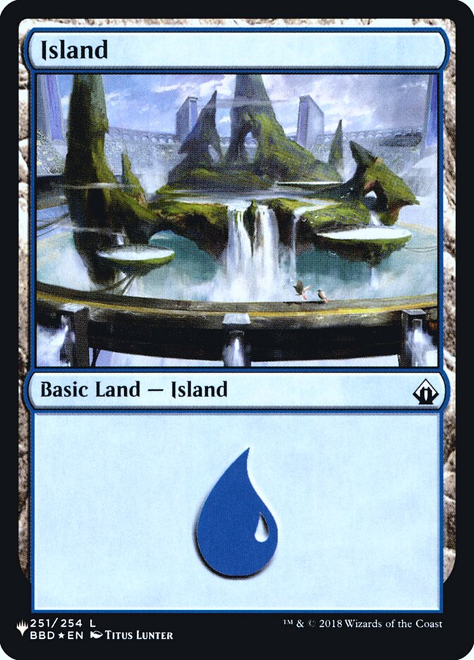 Island (Battlebound) [Secret Lair: Heads I Win, Tails You Lose] | Cracking-Singles