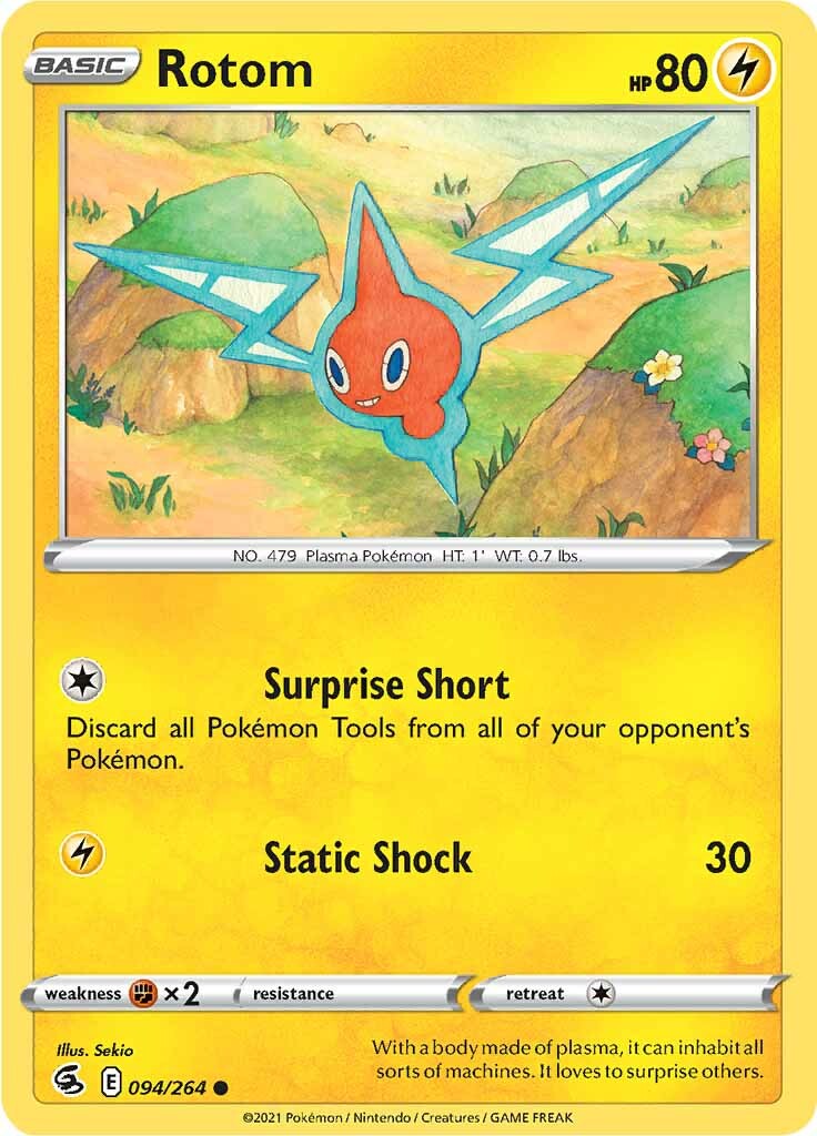 Rotom (094/264) [Sword & Shield: Fusion Strike] | Cracking-Singles