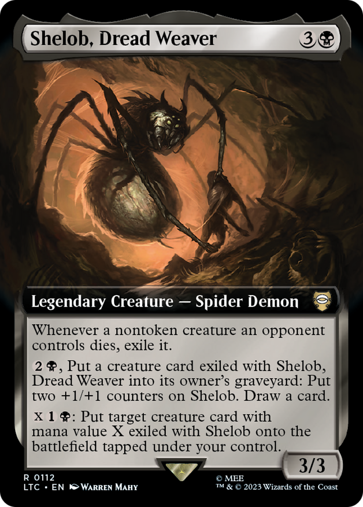 Shelob, Dread Weaver (Extended Art) [The Lord of the Rings: Tales of Middle-Earth Commander] | Cracking-Singles