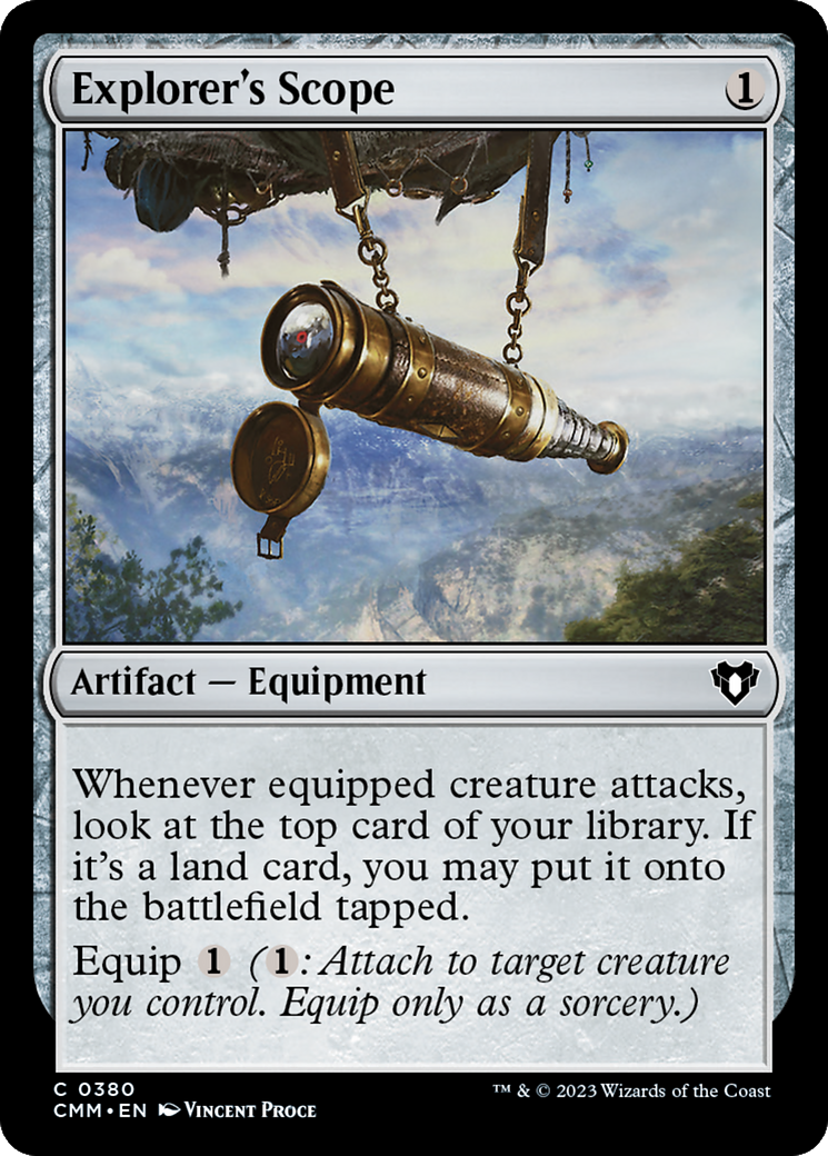 Explorer's Scope [Commander Masters] | Cracking-Singles