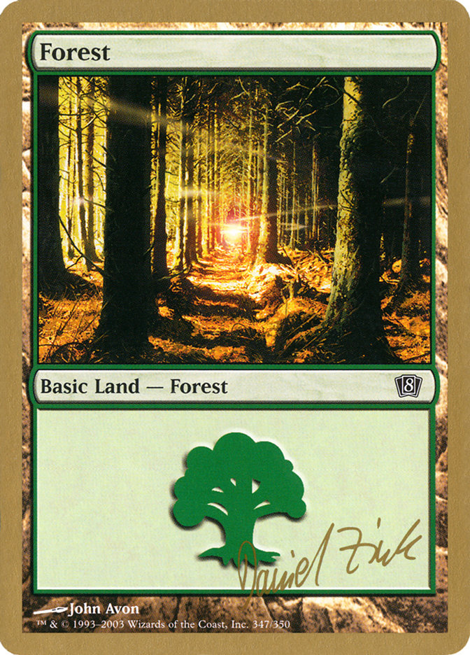 Forest (dz347) (Daniel Zink) [World Championship Decks 2003] | Cracking-Singles