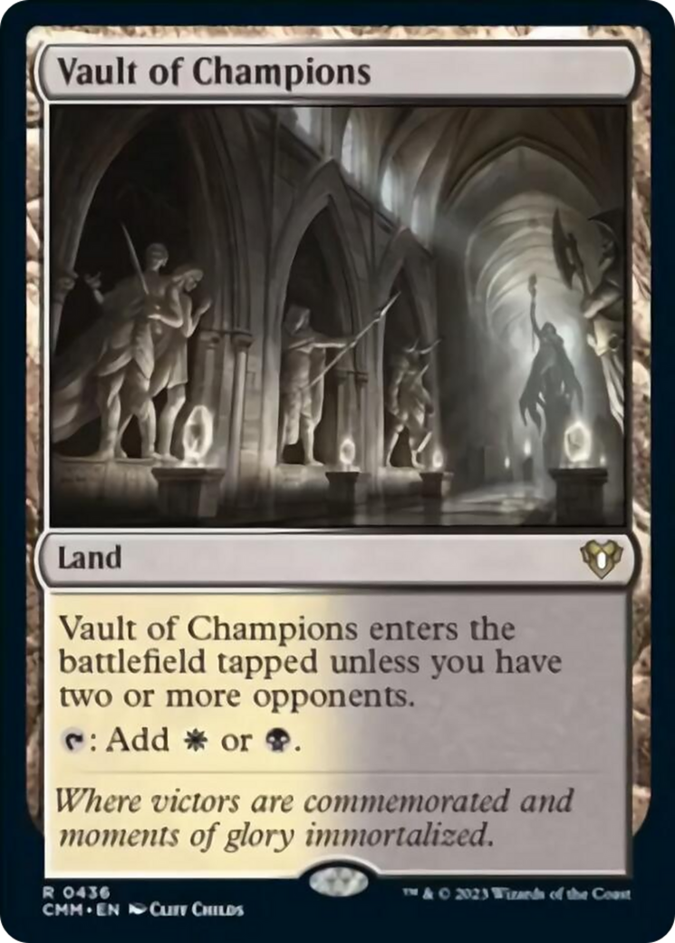 Vault of Champions [Commander Masters] | Cracking-Singles